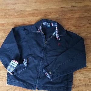 Polo twill navy jacket